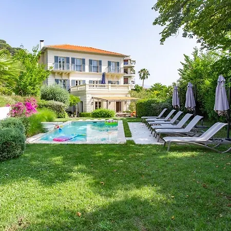 S2 House For 12p Swimming Pool Ac Bbq 10mins From Sea Nice